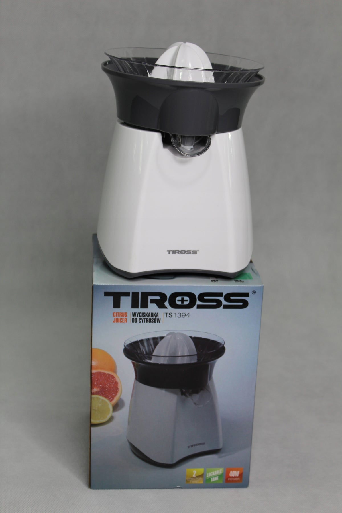 Citrus juicer Tiross TS1394 40 W white Manufacturer code TS1394