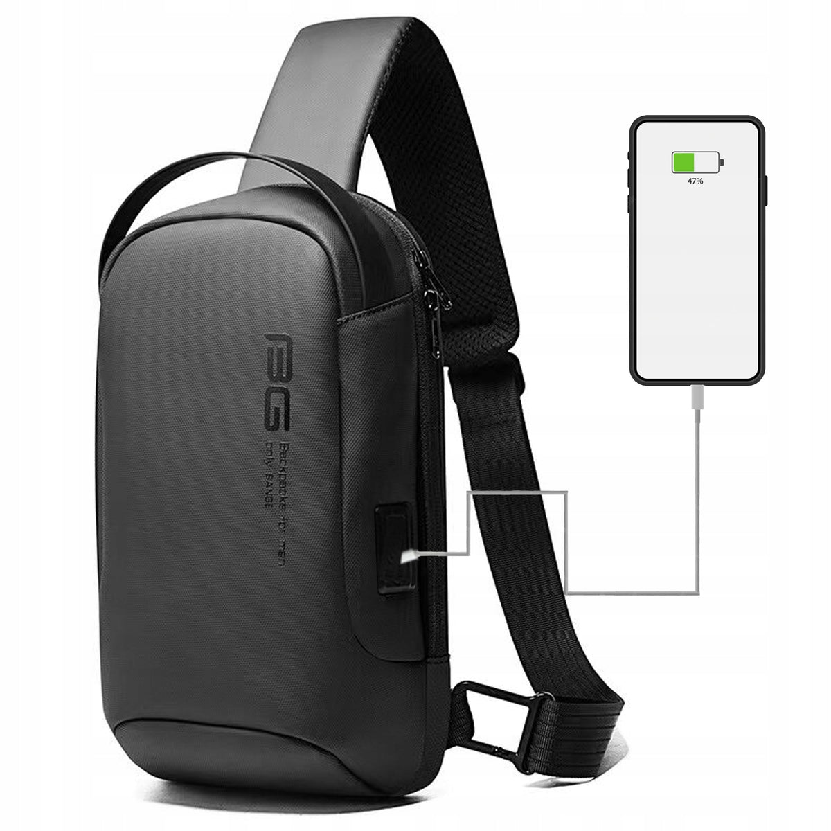City BACKPACK BANGE for ONE arm USB ORGANIZER