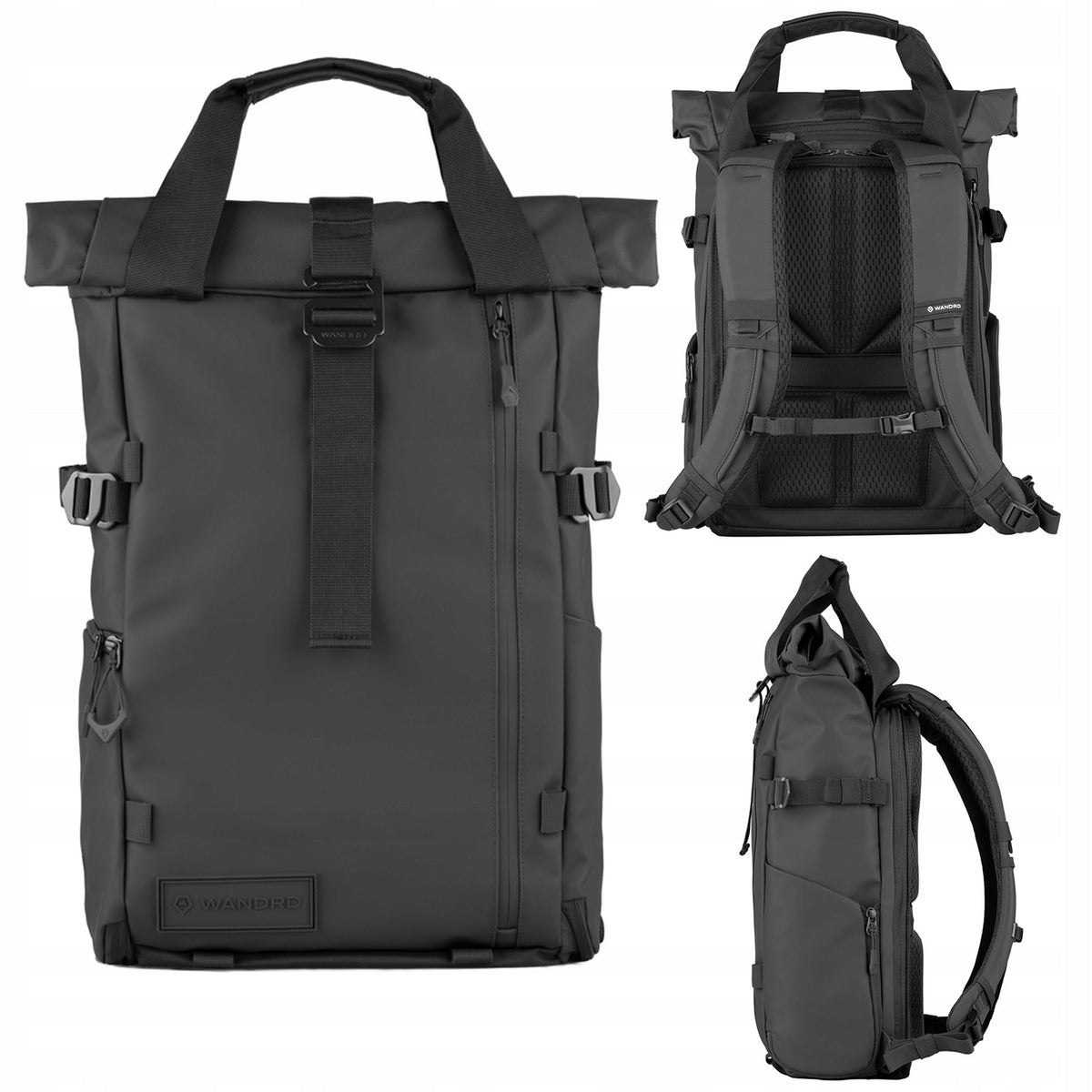 City Photo Backpack WANDRD PRVKE 21L Black Waterproof for Laptop