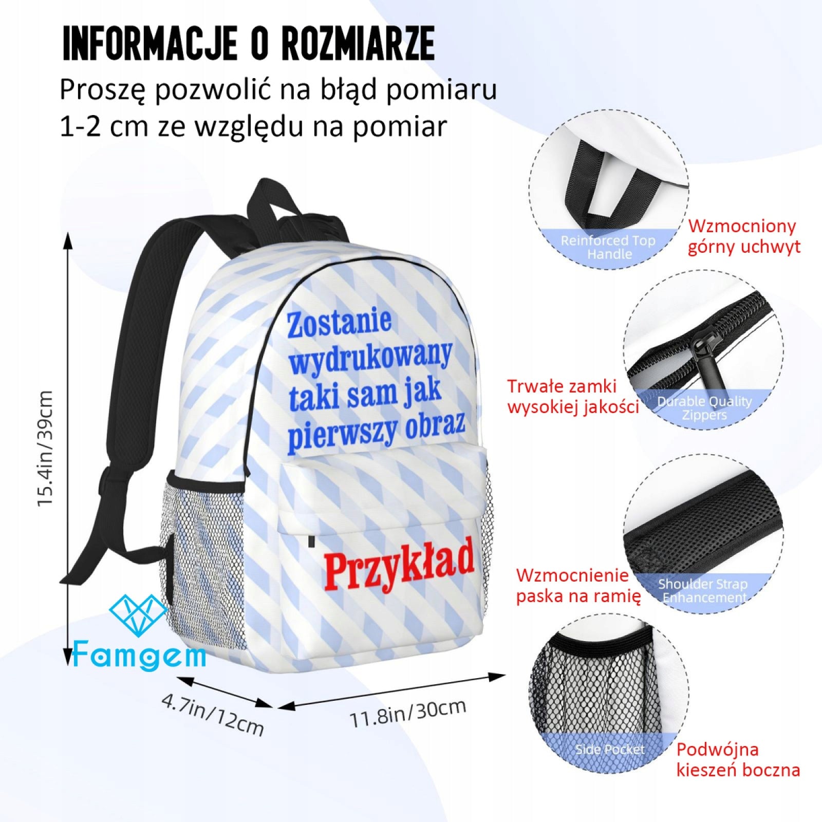 Classic Four Warriors Warrior Cats Backpack Brand no brand