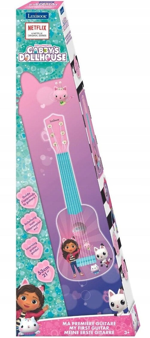 Classical Guitar Toy LEXIBOOK Cat House Gabi K200GDH Brand Lexibook