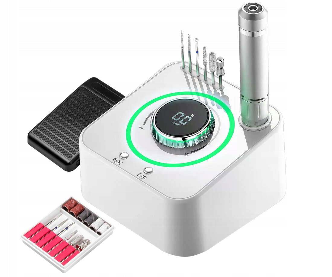 Clavier FX1080 Cosmetic Nail Milling Machine manicure 80W - WHITE