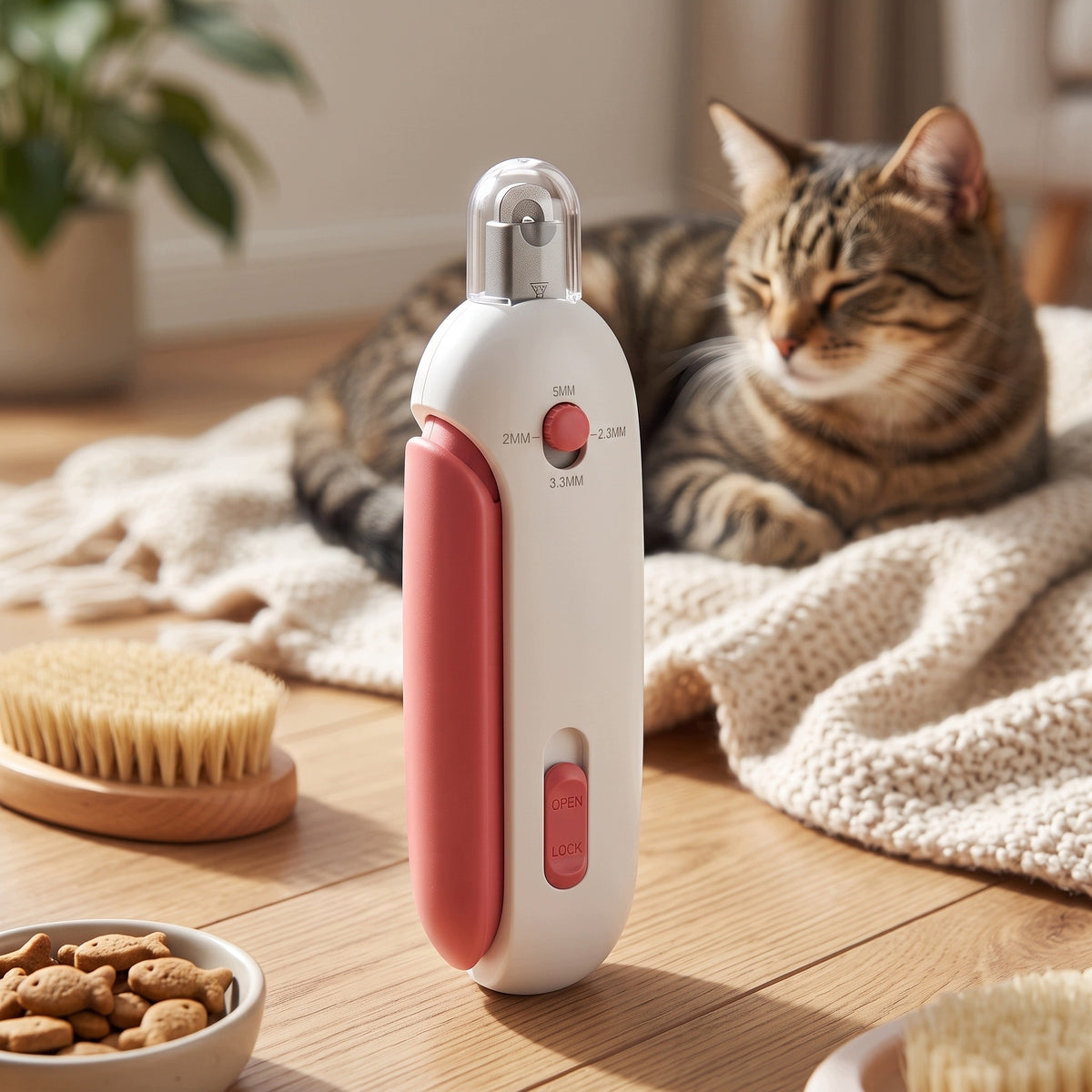 Claw cutter for dog and cat, sharp, with stop, safe Manufacturer code ligu