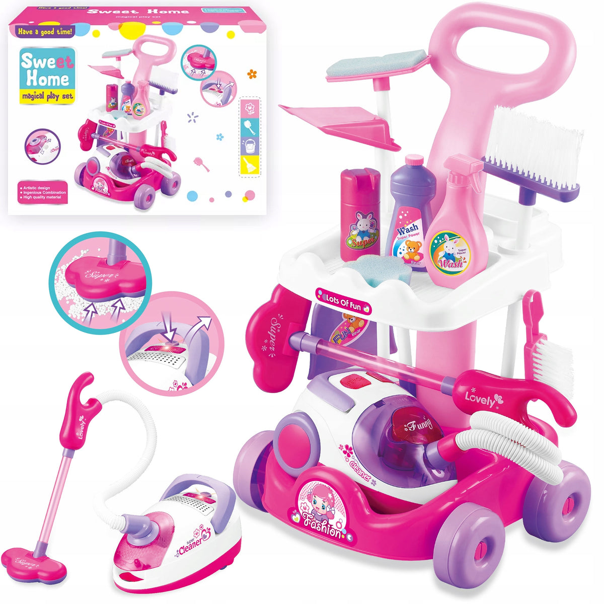 Cleaning Kit Vacuum Cleaner Electronic Baby Stroller Sounds Accessory