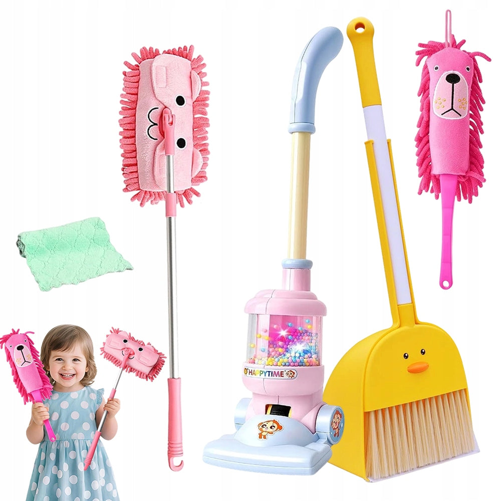 Cleaning Kit for Kids 3-6 Years 6in1 Gift for Children's Day