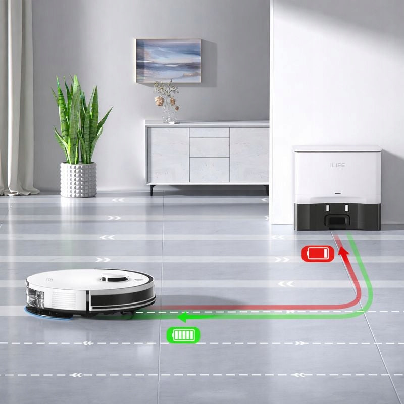 Cleaning Robot iLife A30 PRO LIDAR 5000Pa Automatic Mopping Manufacturer code B60452CA