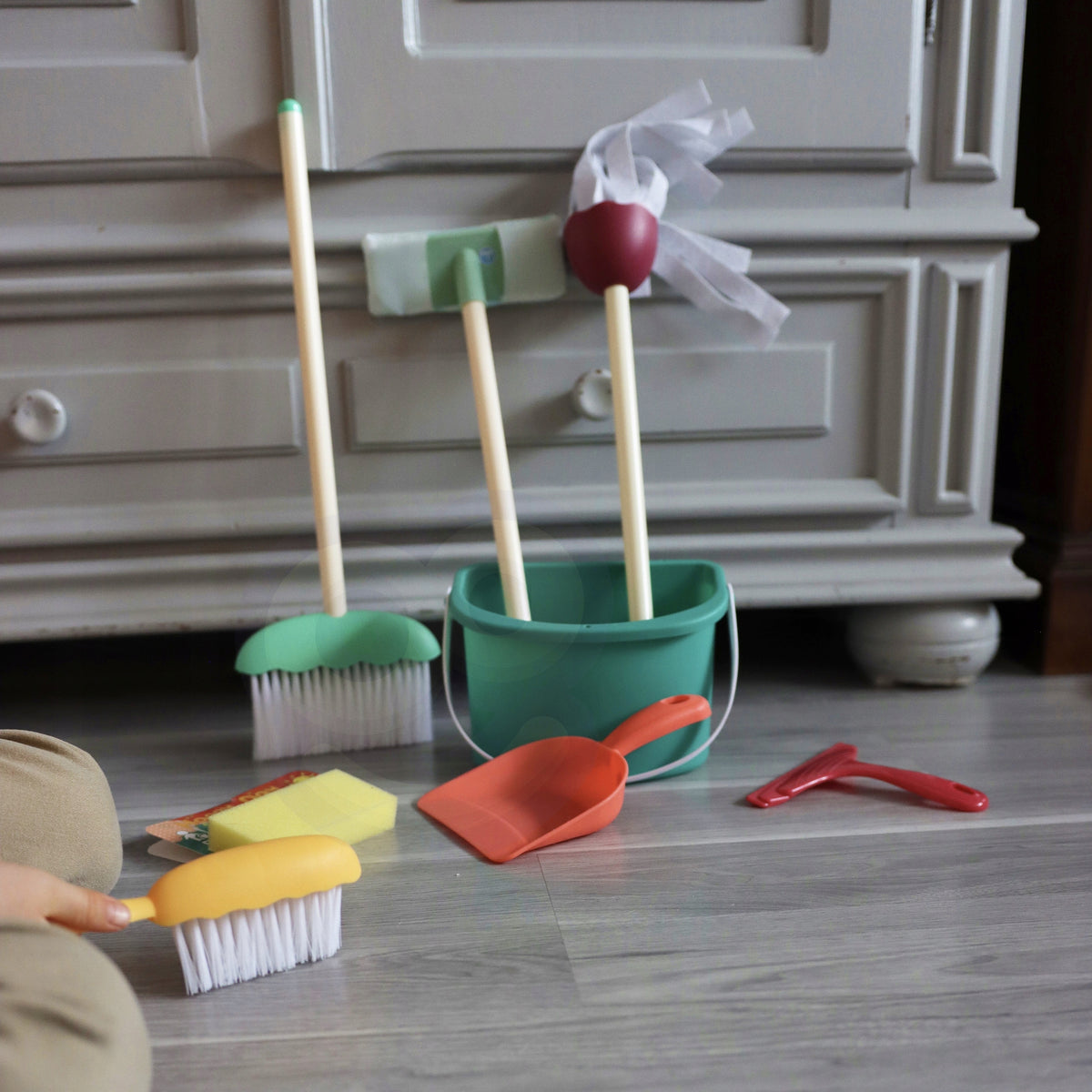 Cleaning Set for Children 12 el. For Children Fun WOOPIE Brand Woopie