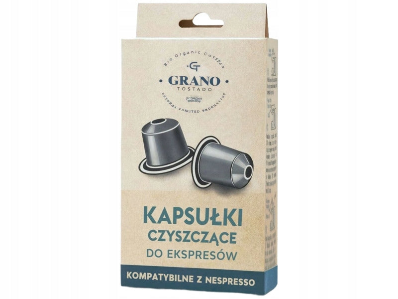 Cleaning capsules for GRANO TOSTADO Nespresso machines (10 pieces)