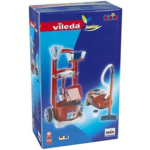 Cleaning kit Theo Klein Vileda red Klein Brand Klein
