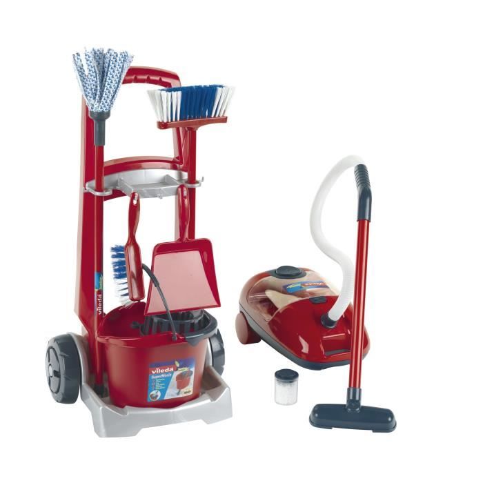 Cleaning kit Theo Klein Vileda red Klein