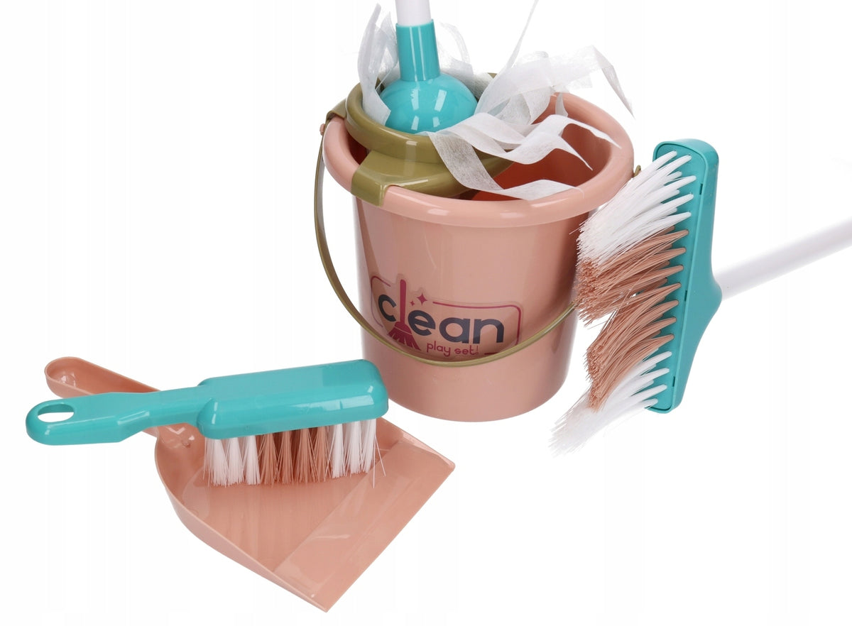 Cleaning kit - mop, bucket MY LITTLE HOME HELPER 5360 Brand Biały