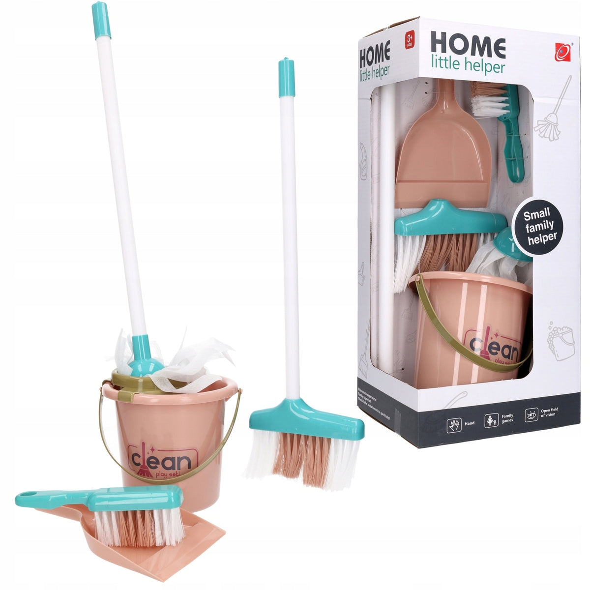 Cleaning kit - mop, bucket MY LITTLE HOME HELPER 5360