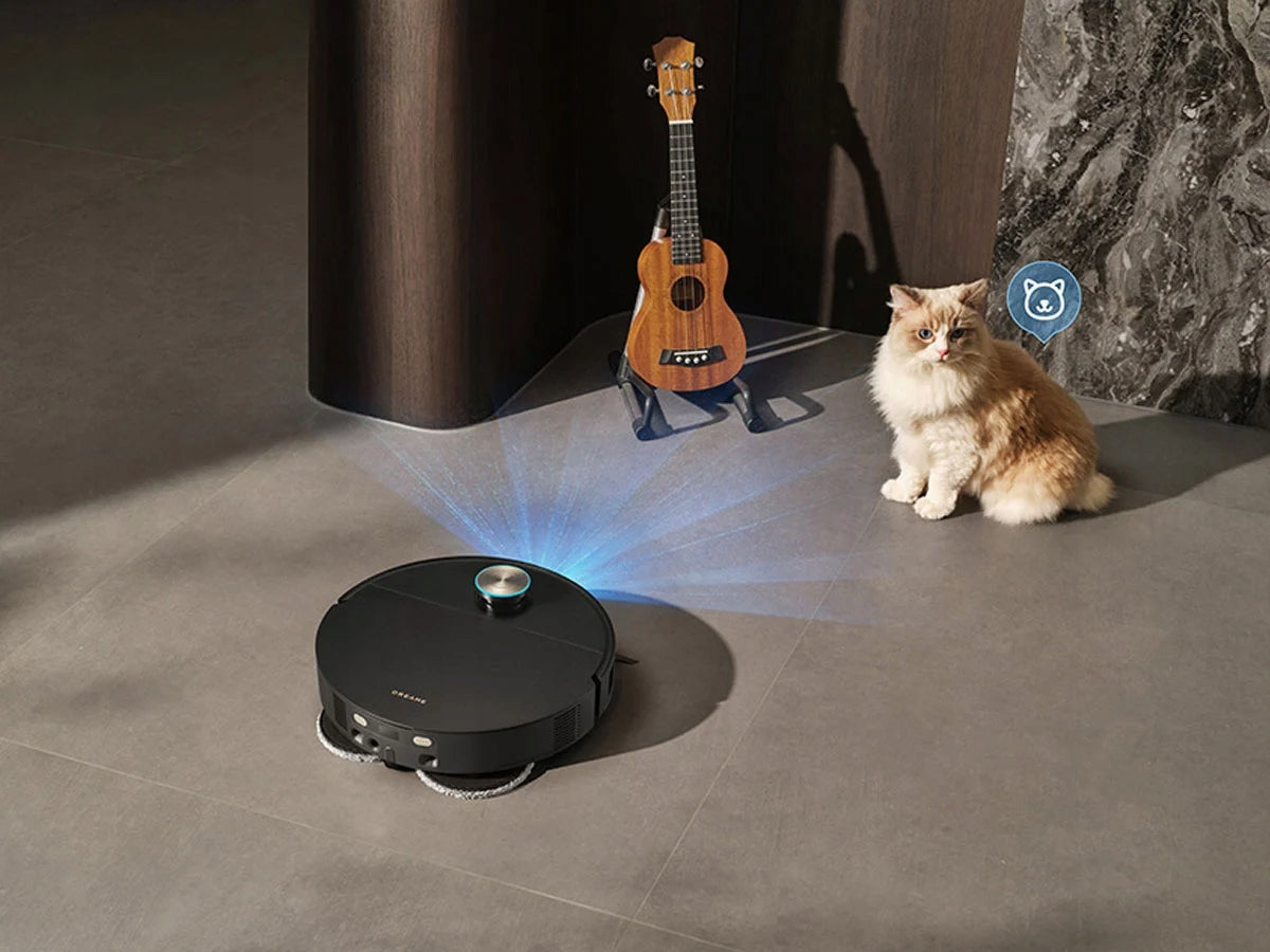 Cleaning robot DREAME X60 ULTRA Black 35 kPa Mop Wireless operating time 145 min