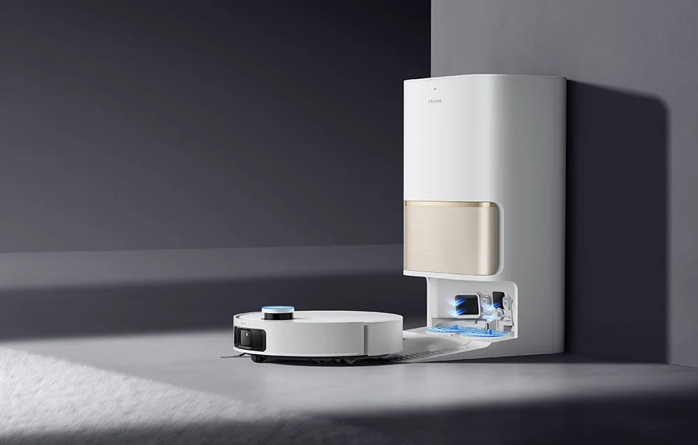 Cleaning robot Dreame L50 Pro Ultra 6400 mAh 19500 Pa Mopping White Dominant color white