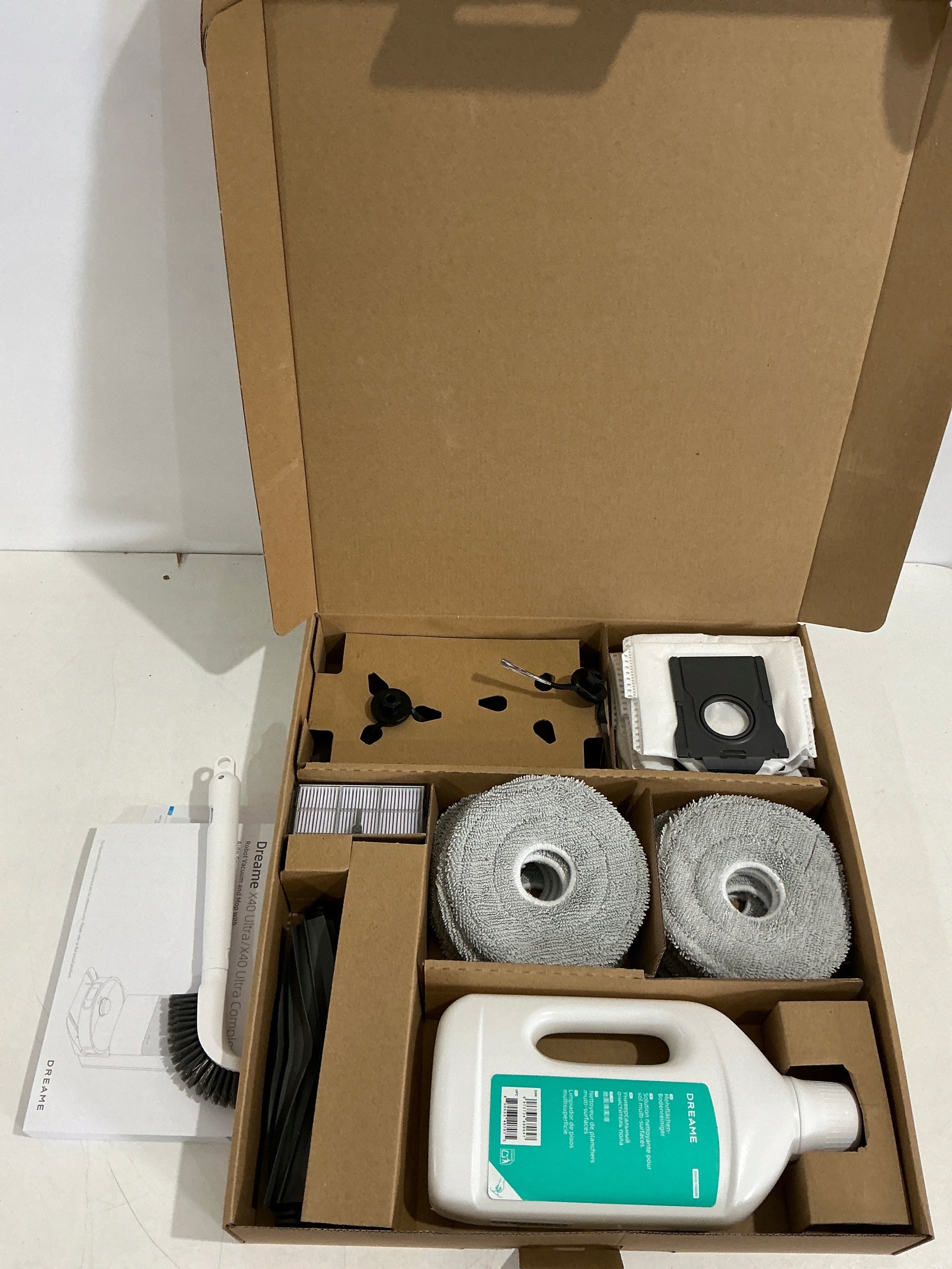 Cleaning robot Dreame X40 Ultra white Wireless operating time 260 min