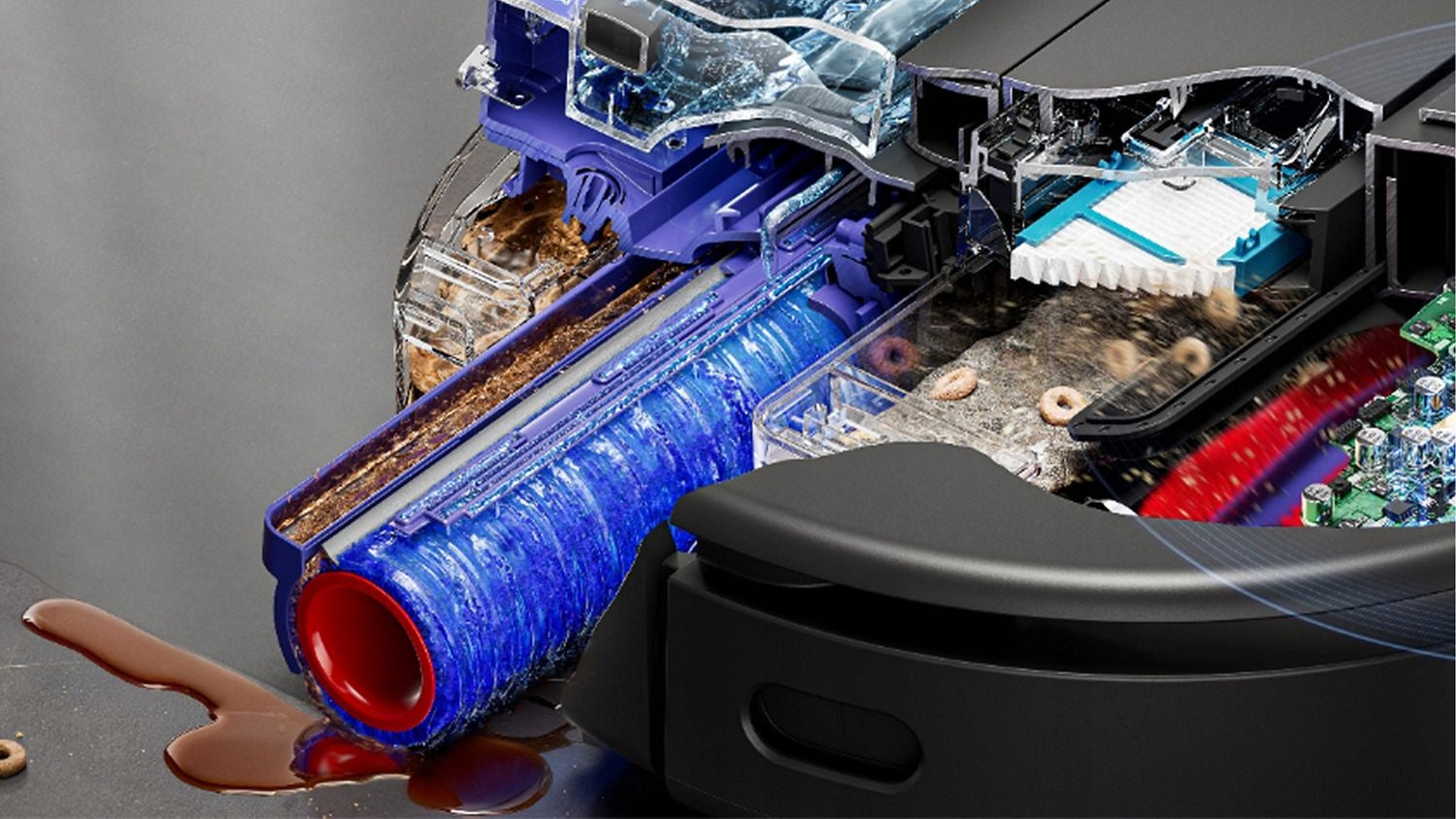 Cleaning robot Dyson Spot+Scrub Ai Charging time 180 min