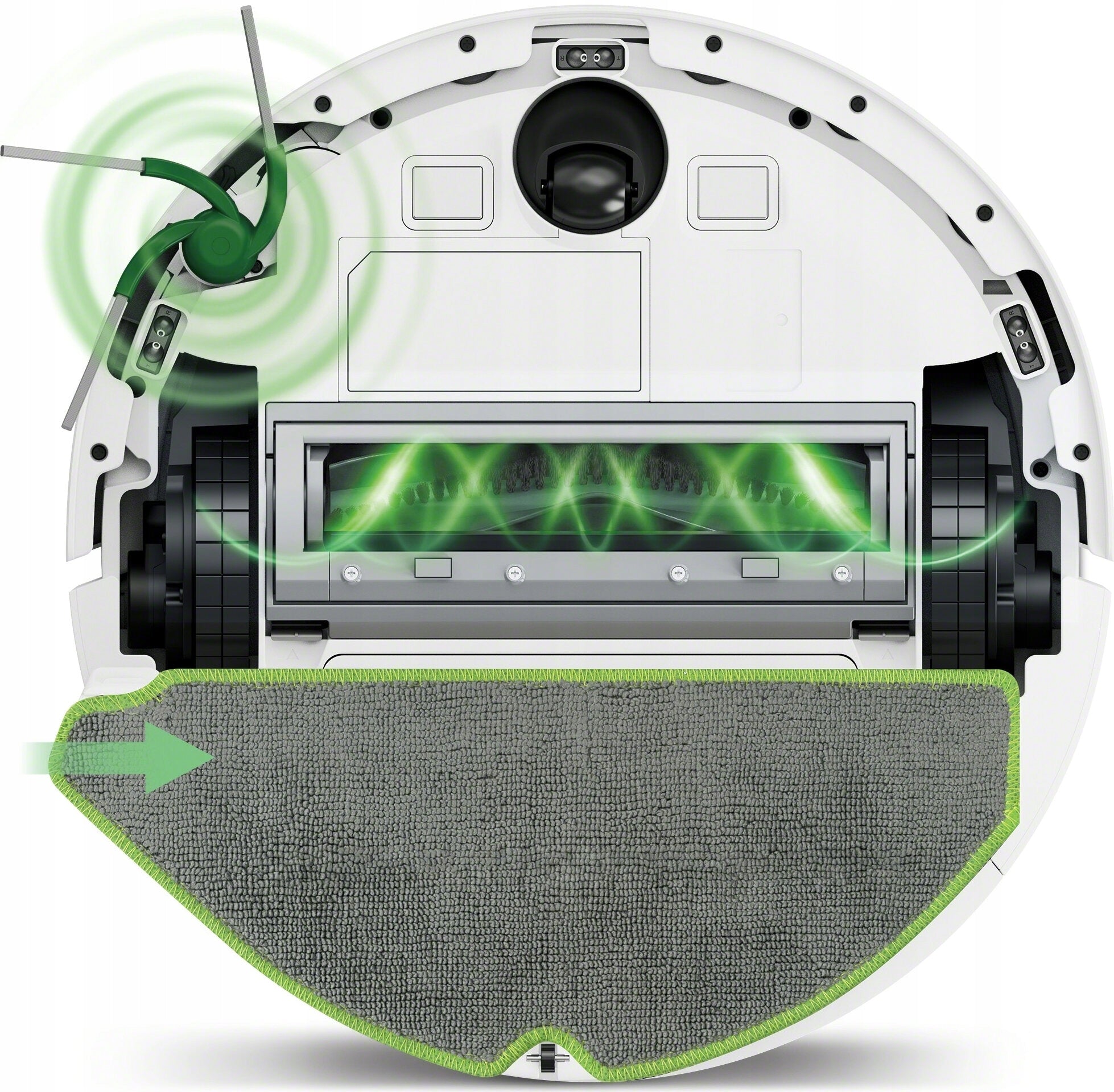Cleaning robot IROBOT Roomba 115 Combo Auto Empty White Dominant color white
