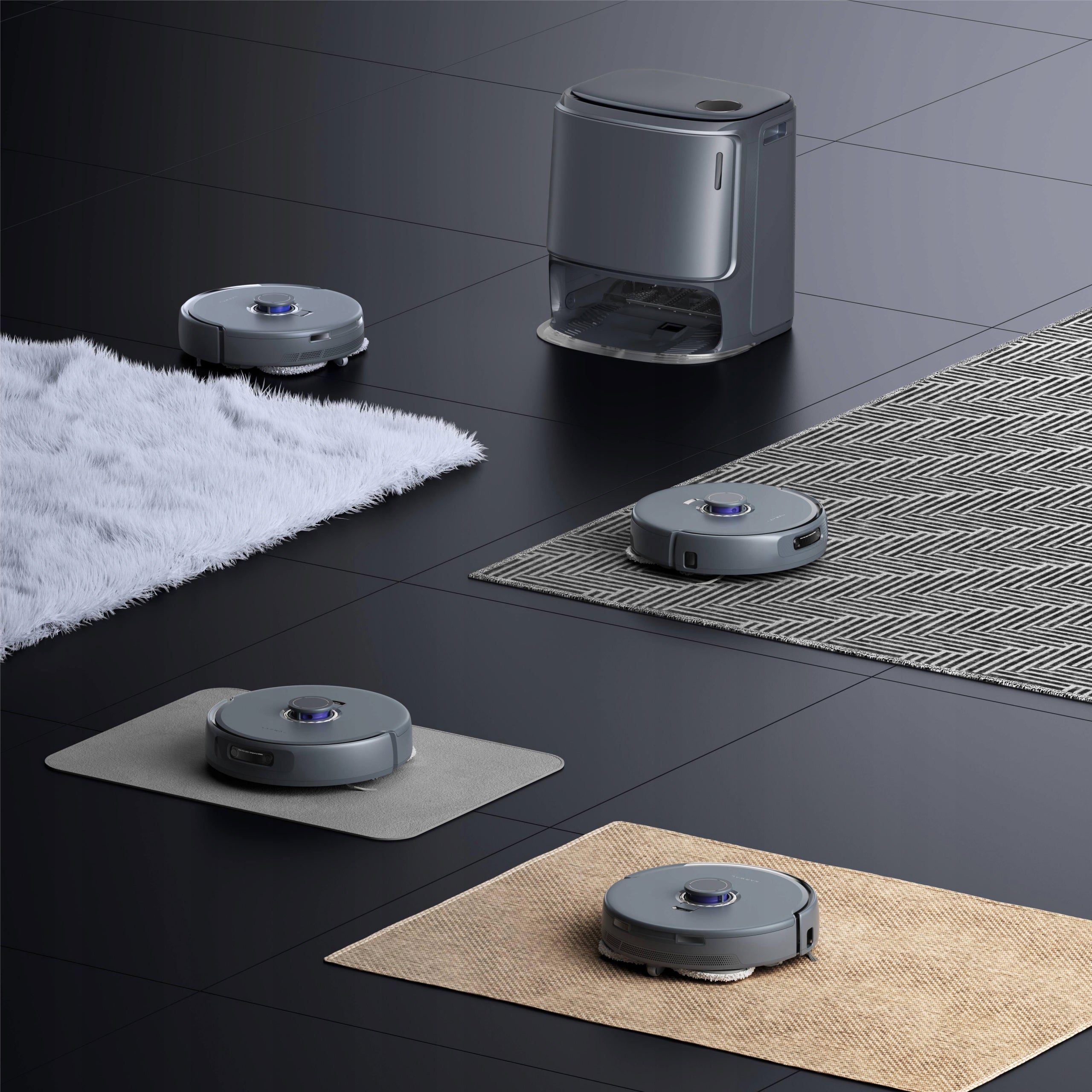 Cleaning robot NARWAL Freo Z Ultra 12000Pa triangular mopping pads 2.5L Power 650 W