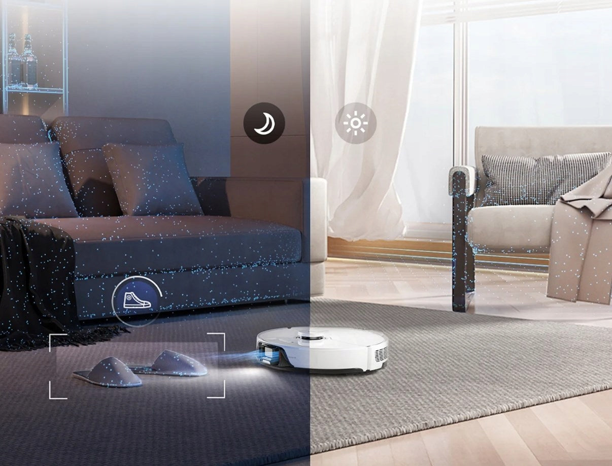 Cleaning robot Roborock S8+ white Model S8+