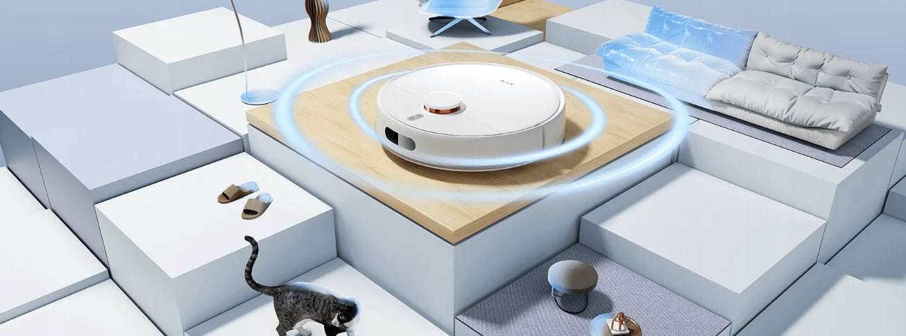 Cleaning robot Xiaomi S40C white Wireless operating time 180 min
