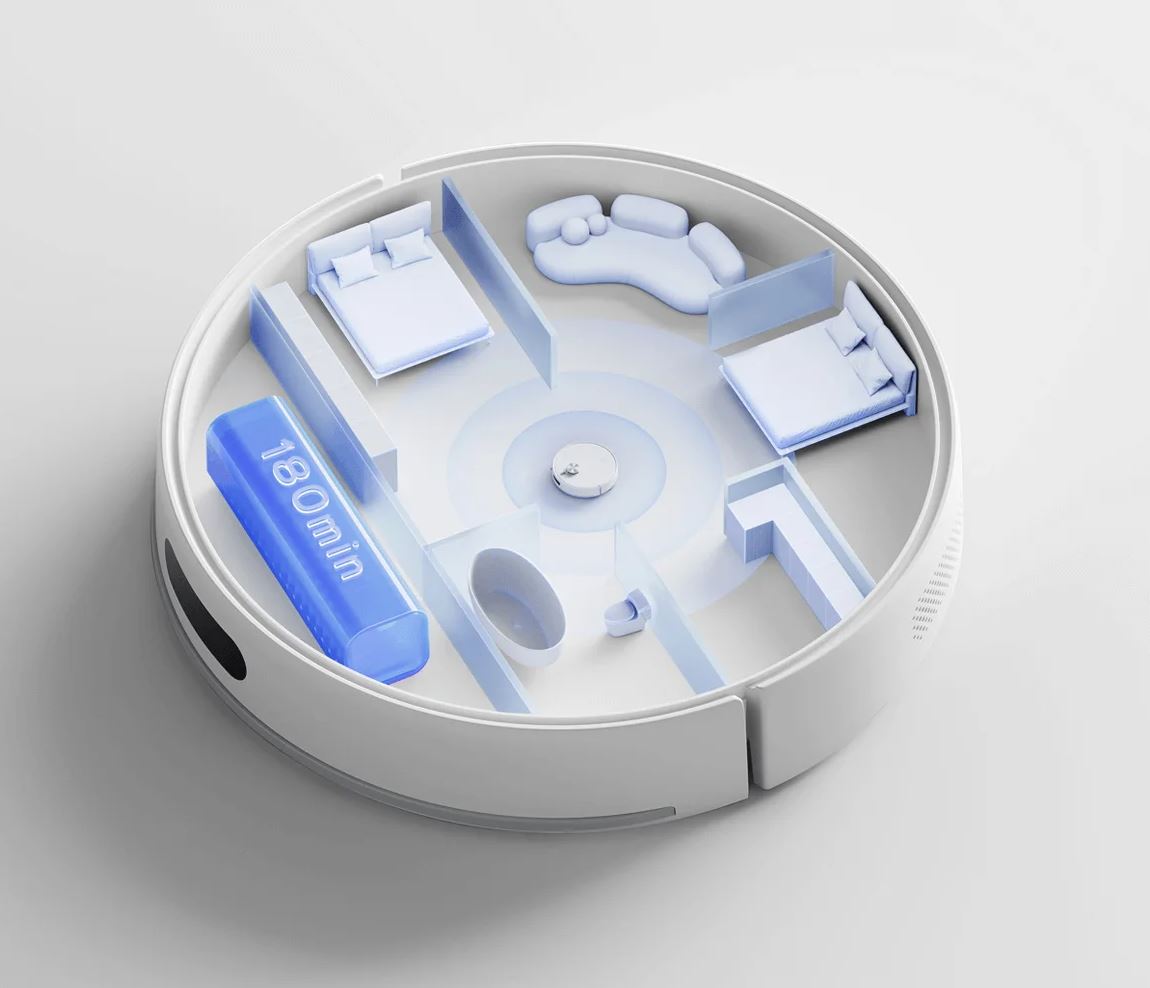 Cleaning robot Xiaomi Vacuum S40 70W white Brand Xiaomi