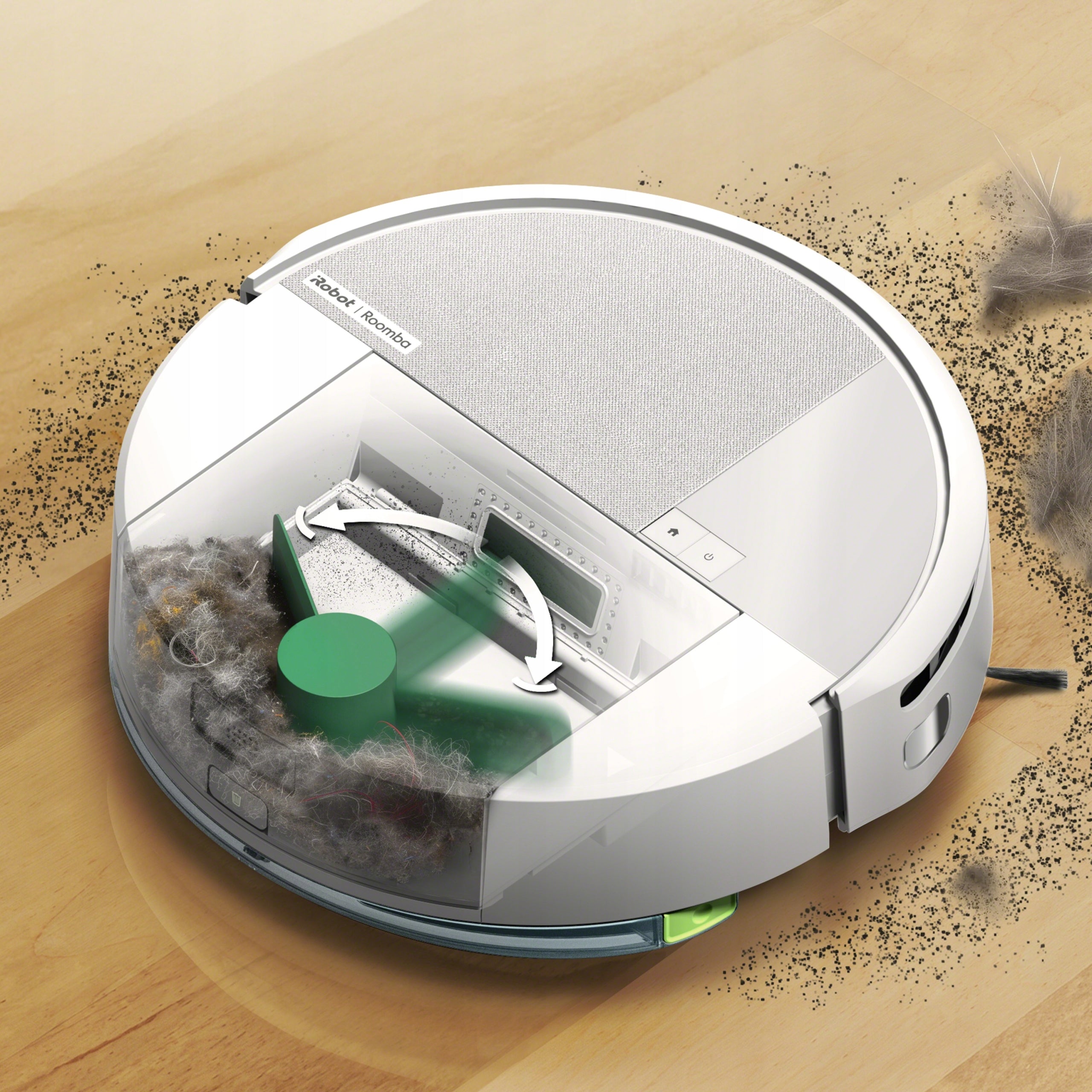 Cleaning robot mopping iRobot Roomba 205 Dust Compactor White 7000Pa Brand iRobot