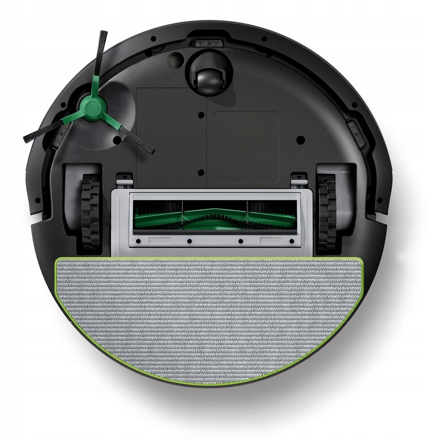 Cleaning robot mopping vacuum cleaner IROBOT Roomba Combo 105 Black Brand iRobot
