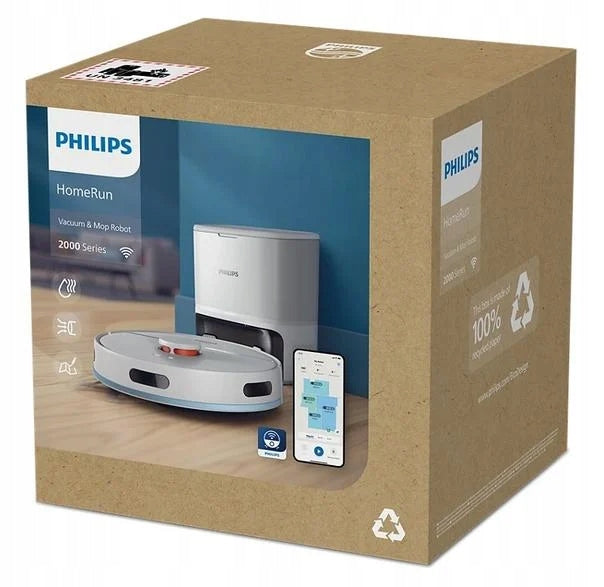 Cleaning robot mopping with station Philips 2000 white Model 2000