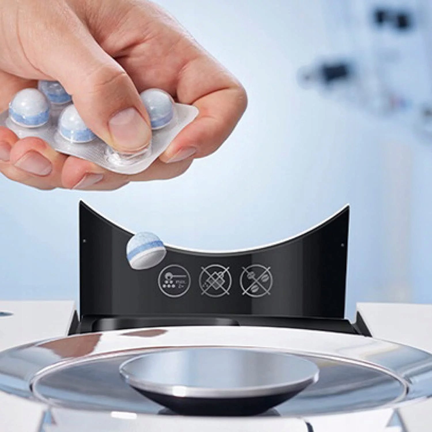 Cleaning tablets 3 in 1 Jura 25045 three-phase 25 pcs. with hologram Certificates of conformity TÜV Rheinland