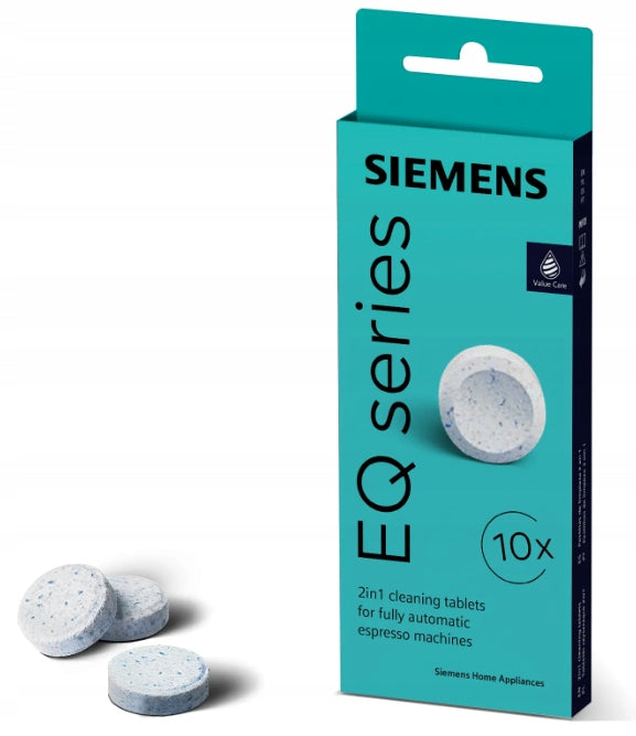 Cleaning tablets Siemens for coffee machines 2x10 pcs. Manufacturer code TZ80001B + TZ80001B