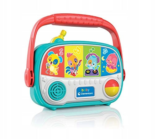 Clementoni 17459 BABY RADIO FOR CHILDREN GAME AND TEACHES MUSIC COLORS Manufacturer code 17459//clem