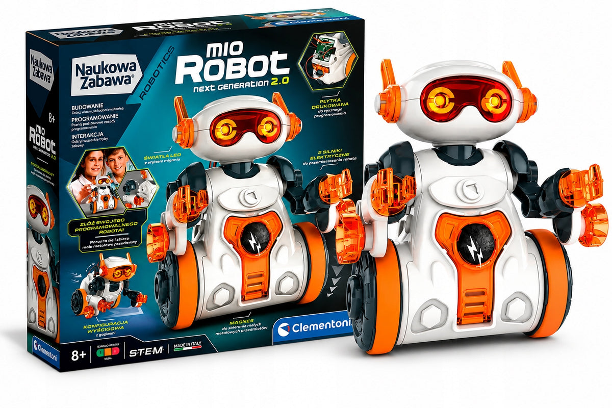 Clementoni 50278 Robot Mio New Generation Brand Clementoni