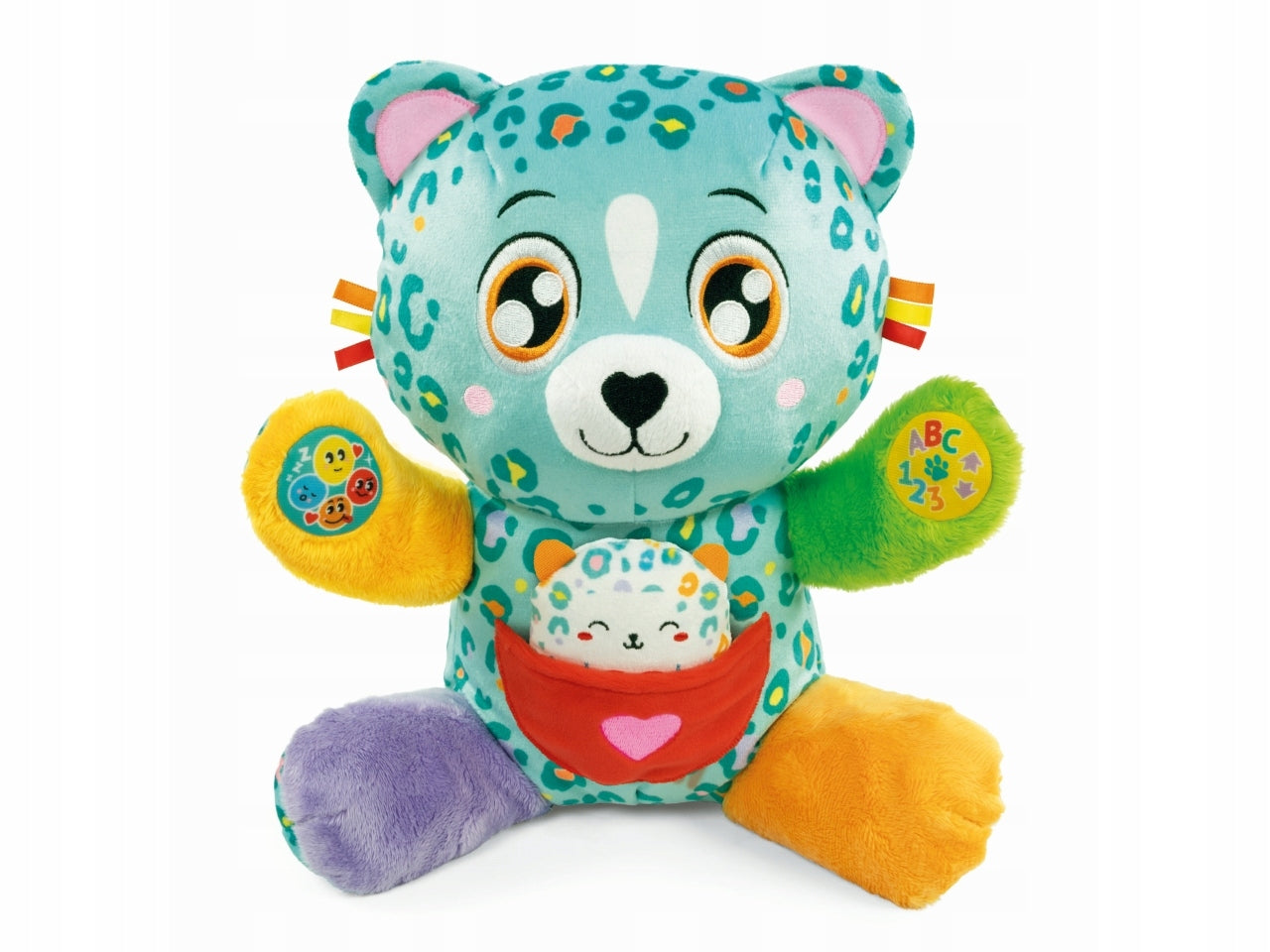 Clementoni Baby Caring Mom Chita Interactive Plush Information regarding product safety and compliance Not suitable for children under 36 months of age