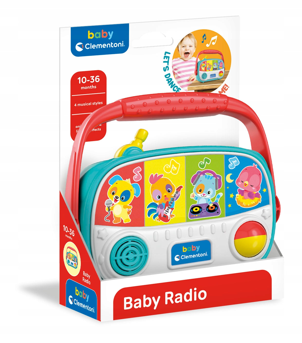Clementoni Baby Radio 17470 Interactive Toy