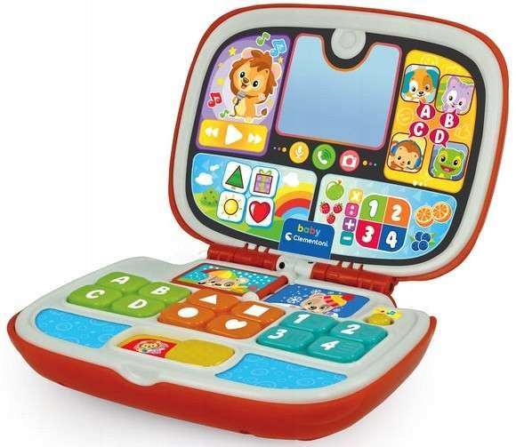 Clementoni Interactive laptop Kacperek Computer light/sound 50716