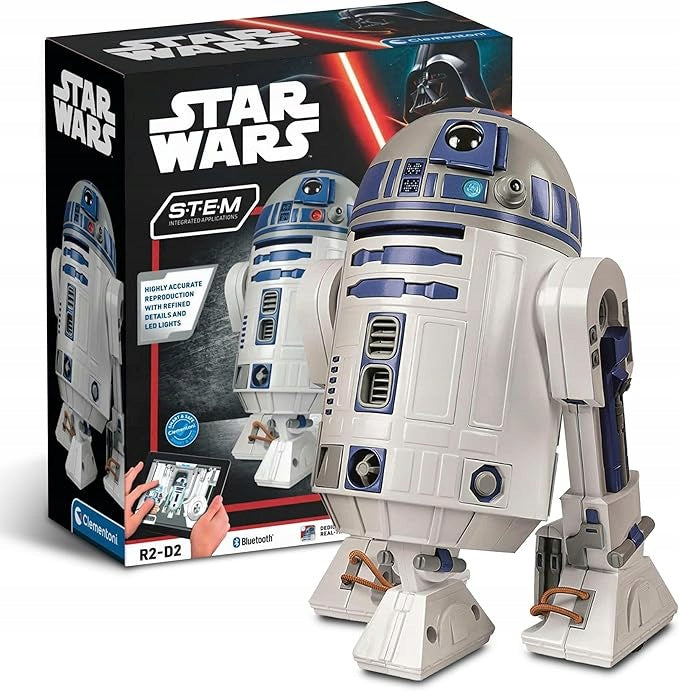 Clementoni Robot R2-D2 Star Wars 59457 for self-assembly bluetooth