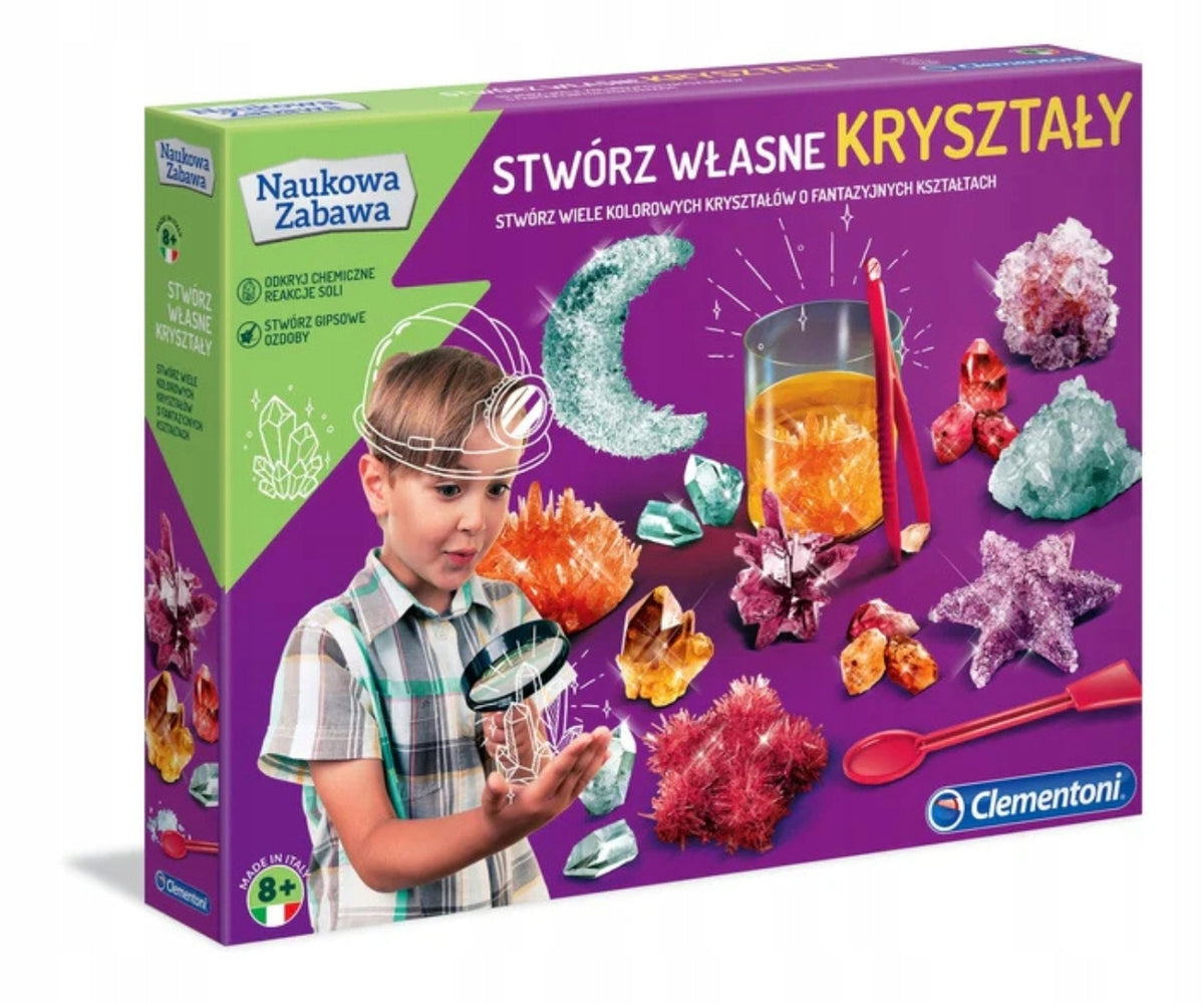 Clementoni Scientific Fun Lab 50069 Create Your Own Crystals