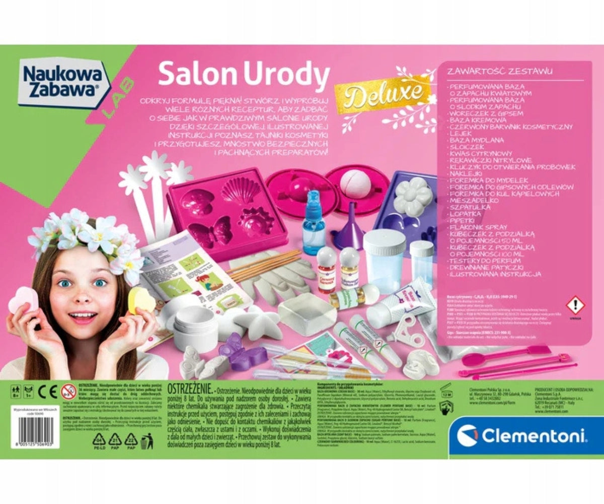 Clementoni Scientific Fun Lab 50690 Beauty Salon Brand Clementoni