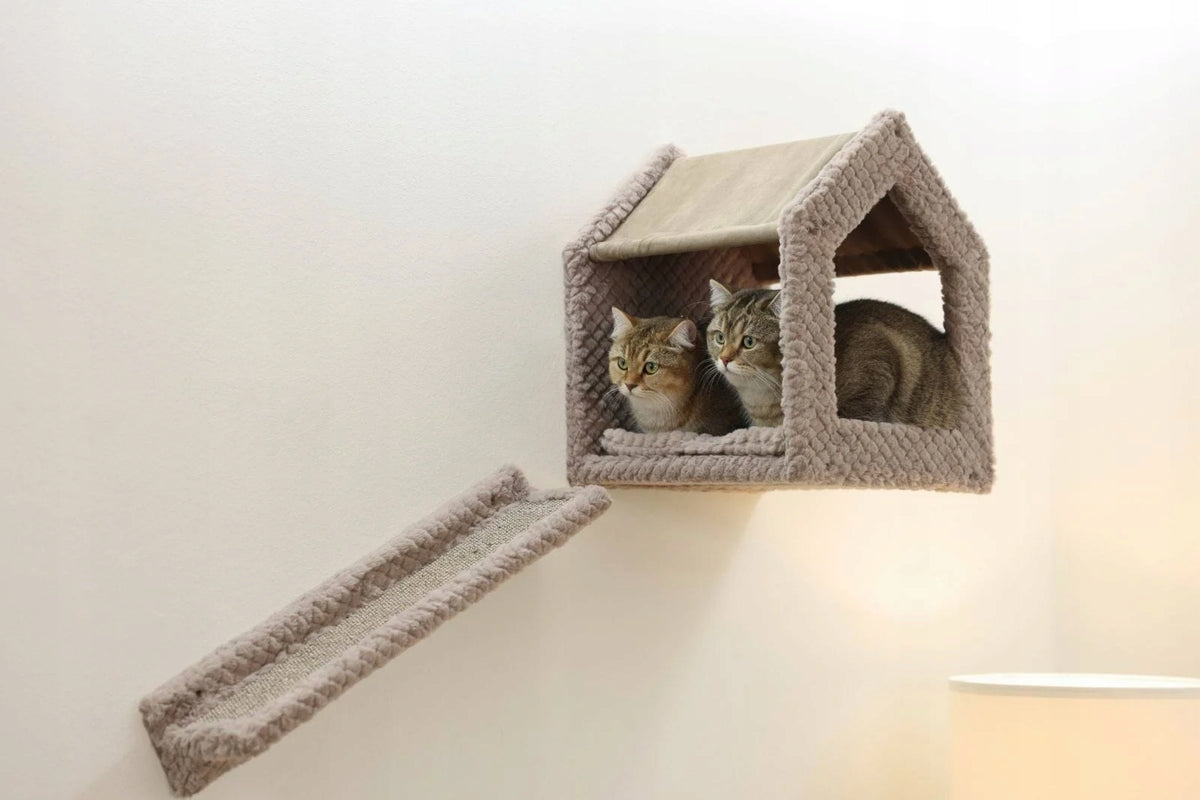 Climbing Wall for Cat, Monte Baldo, 6-Piece, Grey, Kerbl Manufacturer code 80920
