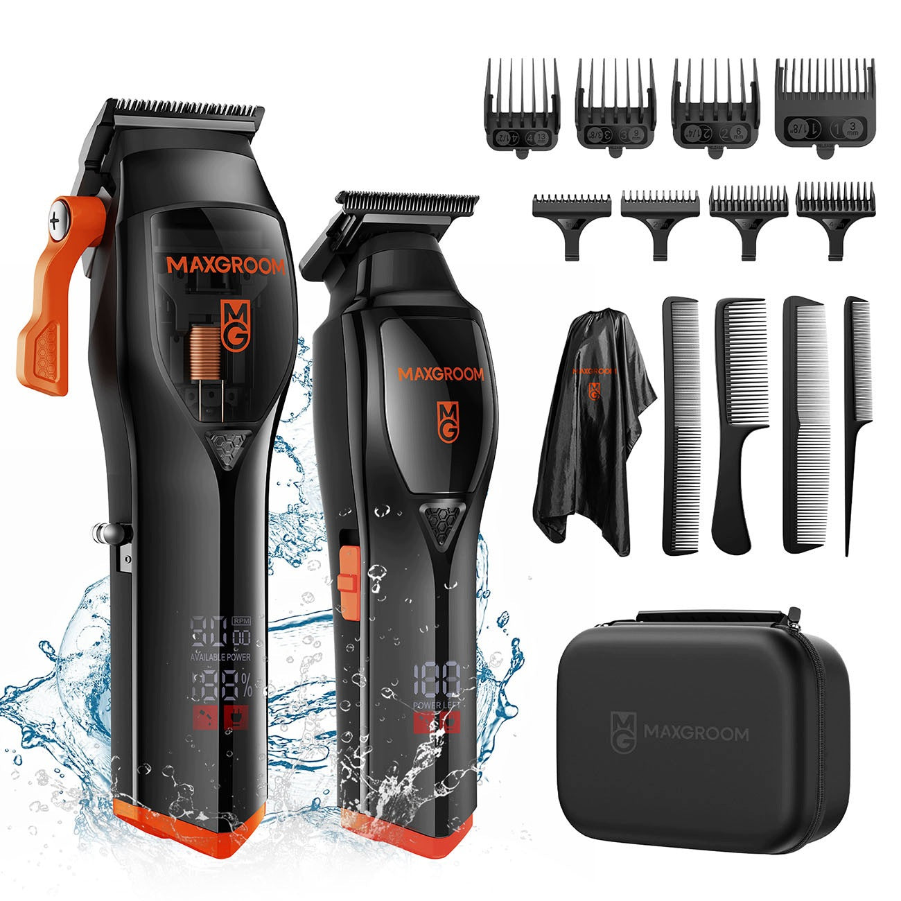 Clipper MAXGROOM WF-3908 multifunctional with trimmer - black Brand MAXGROOM