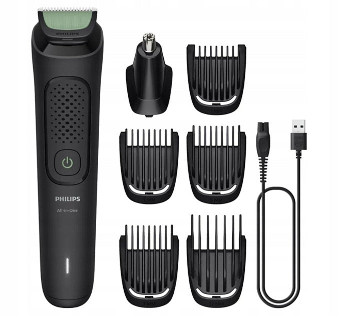 Clipper Philips SHAVER 7in1 HAIR TRIMMER BEARD FOR FACIAL HAIR Manufacturer code Maszynka GOLARKA do golenia zarostu trymer