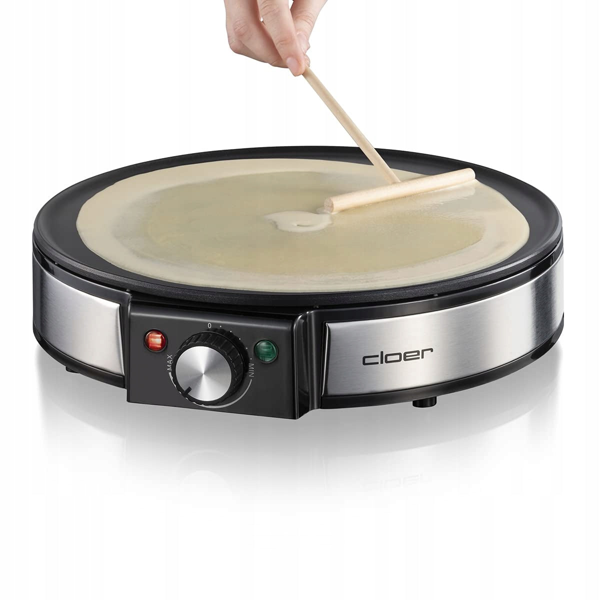 Cloer 6630 pancake maker 30 cm 1200W non-stick coating black EAN (GTIN) 4004631015415
