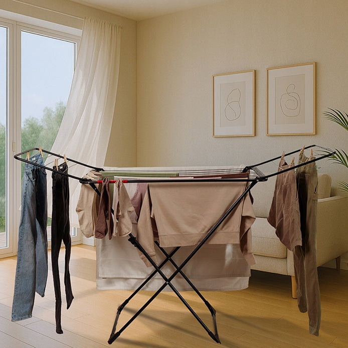 Clothes Dryer Vileda Universal Wheels Durable Surface 18m Brand Vileda