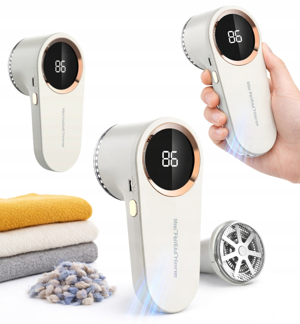 Clothes Shaver - Elegant Fabric Shaver Powerful LED Display