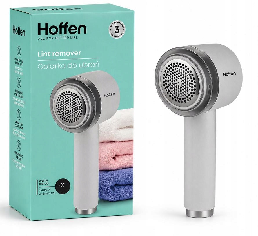 Clothes Shaver Hoffen HO-00100 White Handle