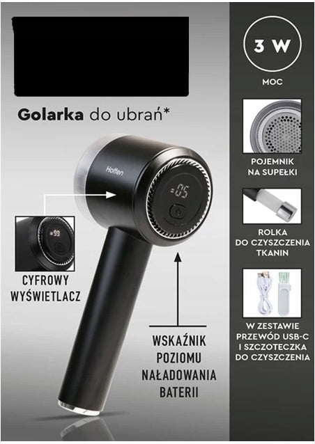 Clothes Shaver with Clothes Roller Rechargeable Charging Digital Display EAN (GTIN) 5903151062215