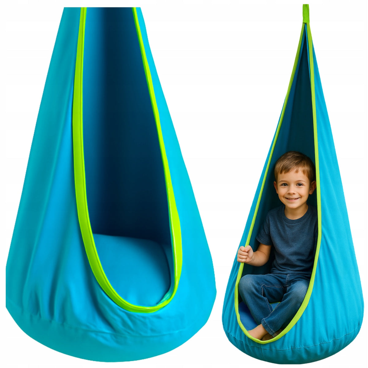 Cocoon Hanging Swing Chair Kids Tent for Montessori Room