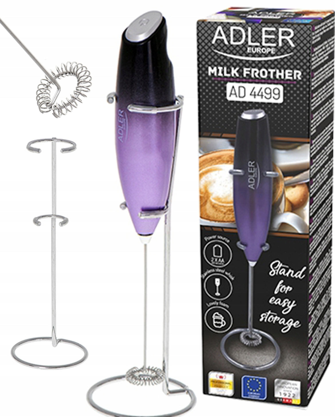 Coffee Beater with Stand Adler AD 4499