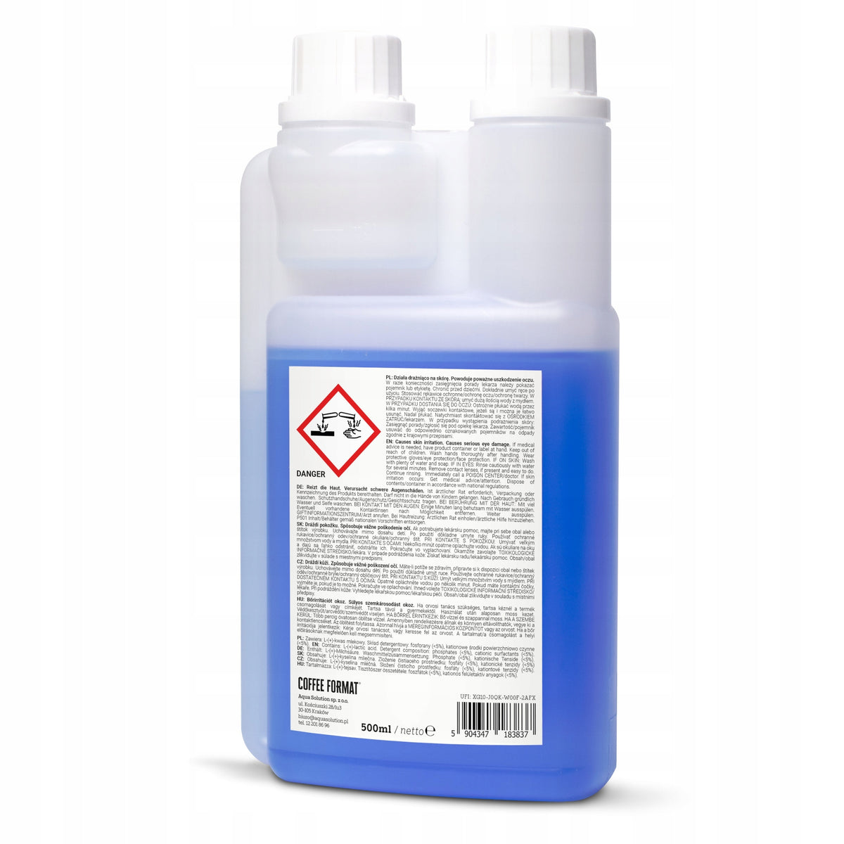 Coffee Format Milk Clean+ 500ml Milk System Cleaner EAN (GTIN) 5904347183837