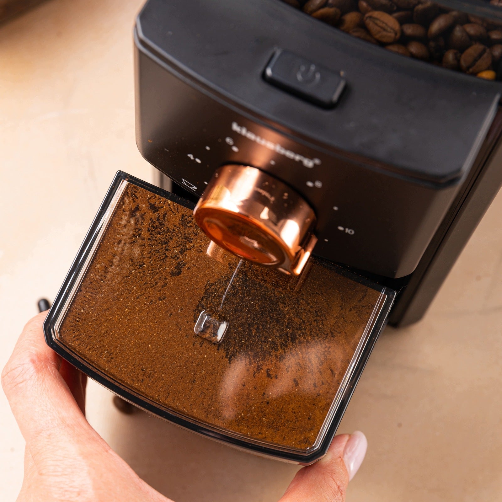 Coffee Grinder Żarnowy Klausberg KB-9010 Grinding Adjustment 150W Packaging status original